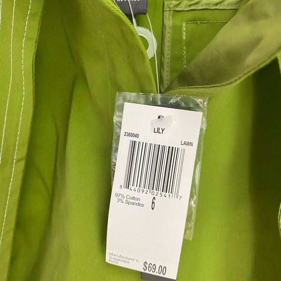 Chelsea & Theodore Belted Shorts, Size 6, NWT - Picture 3 of 10